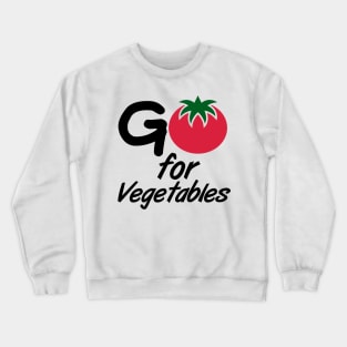 Go vegan Crewneck Sweatshirt